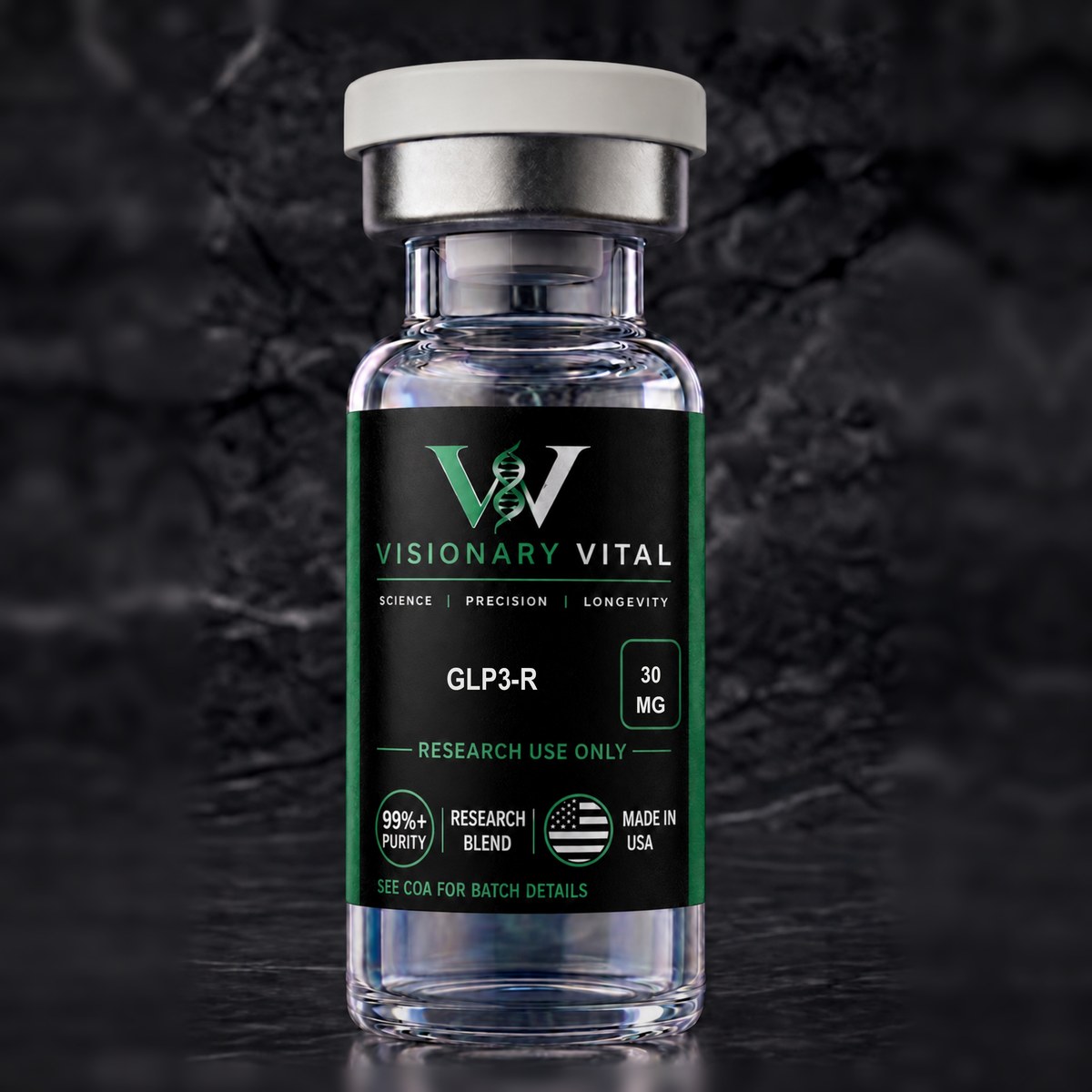 GLP3-R research vial