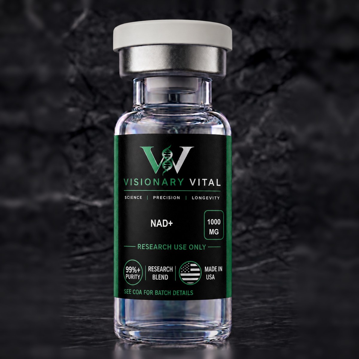 NAD+ research vial
